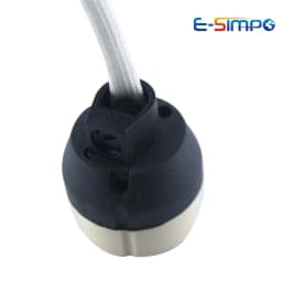GU10 Ceramic LED Halogen Spot Lamp Bulb Holder Base European Standard VDE High Temperature Resistant Bayonet 18cm Light Socket