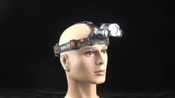 BORUiT RJ-3000 390nm UV LED Headlamp Type-C Rechargeable Super Bright Headlight Waterproof Head Torch Camping Fishing Lantern