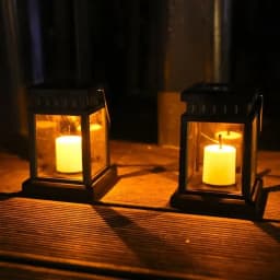 Garden Decor Outdoor Solar Lights Retro Palace Lantern Lights Hanging Candle Lamps Landscape Lighting Floor Lights Solar Light