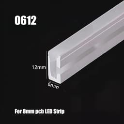 Led Neon Rope Tube Waterproof Diy Flexible Silicone Ribbon Diffuser for Ws2812B 5050 Led Strip Light Home Linear Decor Lighting