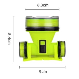 Portable Rechargeable Diving Headlight 350m Underwater Submersible Waterproof Super Bright LED Diver Spearfishing Headlamp NEW