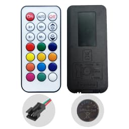 DC5-24V 21Key USB/DC Led Controller Mini Pixel Dimmer 3Pin 4Pin For WS2812/WS2811/SK6812 Strip Light RF Remote Wireles Control
