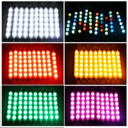 20pcs 3 6 LED Module Lights 12V Outdoor Injection Waterproof for Advertisement Shop Signboard Letter Light-box Decor Wholesale