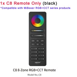 MiBoxer Wireless RGB+CCT Zone Panel Hand Remote FUT088 FUT089 FUT089S FUT100 FUT092 S2W+ S2-W S2-B C4 C5 C8 Y3 K6 2.4G RF Remote