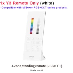MiBoxer Wireless RGB+CCT Zone Panel Hand Remote FUT088 FUT089 FUT089S FUT100 FUT092 S2W+ S2-W S2-B C4 C5 C8 Y3 K6 2.4G RF Remote