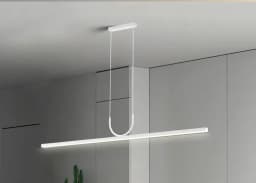 Nordic Minimalist LED Ceiling Chandelier for Dining Living Room Table Kitchen Island Simple Pendant Lamp Indoor Lighting Fixture