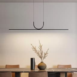 Nordic Minimalist LED Ceiling Chandelier for Dining Living Room Table Kitchen Island Simple Pendant Lamp Indoor Lighting Fixture