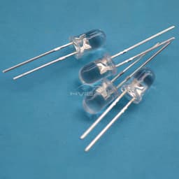 100pcs F5 5mm Round White Red Blue Warm Pink UV Water Clear Led Super Bright Lights Emitting Diodes 6000-6500k Lamp Beads Bulb