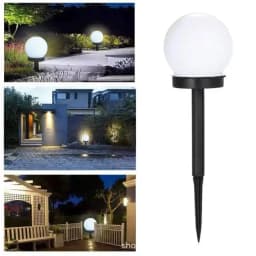Heinast Solar LED Bulb Light Energy House Lamp Waterproof Outdoor Garden Light Street Solar Panel Ball Lights Lawn Yard Lamp