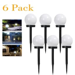 Heinast Solar LED Bulb Light Energy House Lamp Waterproof Outdoor Garden Light Street Solar Panel Ball Lights Lawn Yard Lamp