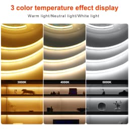 Super Bright USB DC5V COB Led Light Strip 320LED/m High Density Flexible Linear Lighting Warm/Natural/White 50cm 1m 2m 3m 4m 5m