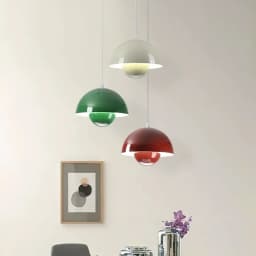 23cm Creative Chandelier Bedroom Study Restaurant Pendant Lights Decorative Lamp Multi-color Optional Modern Bud Indoor Lighting