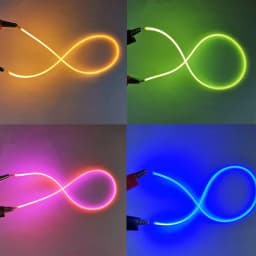 300mm 600mm 1200mm Long Flexible LED Filament for Creative DIY Lamp Parts DC 12V/24V Diode Pink Warm White Red Blue Green