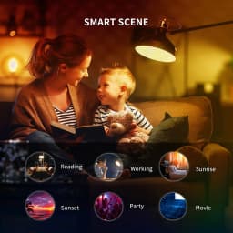 Yeelight Smart LED Bulb W3 E26 Color/White Ambient Light Wifi Voice Control 1700K~6500K For Mi Home Alexa Google SmartThings
