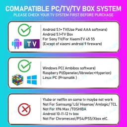 RGBIC LED Strip Immersive Computer Backlight PC/TV Monitor Screen Color Sync Light Strips Smart Software Control Ambient Lamps
