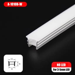 1-10M Recessed Black Led Neon Rope Tube 10/20/30Mm Flexible Silicone Strip Led Channel Diffuser Cover Soft Tape Ribbon Light