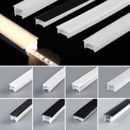 1-10M Recessed Black Led Neon Rope Tube 10/20/30Mm Flexible Silicone Strip Led Channel Diffuser Cover Soft Tape Ribbon Light