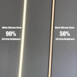 1-10M Recessed Black Led Neon Rope Tube 10/20/30Mm Flexible Silicone Strip Led Channel Diffuser Cover Soft Tape Ribbon Light