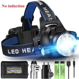 XIWANGFIRE T6 LED Headlamps Bright Heal Lamp18650 Long Endurance Lamp Rechargeable 3 Modes Torch Zoom Fishing Working Lantern