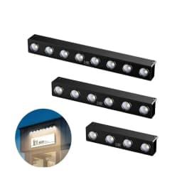 LED Solar Wall Light 4/6/8 Leds Outdoor Waterproof Garden Decora Balcony Staircase Fence Home Atmosphere Ligh Solar Powered Lamp
