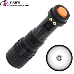 High Power Red, green, blue, white LED Flashlight - Powerful three-mode Light Torch for Astronomy, Aviation, Night Observation