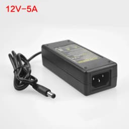 12V Power Supply Transformer with EU/US Plug Charger Converter AC 100-240V to DC 12V LED Lighting Adapter Driver 1A 2A 3A 5A 8A