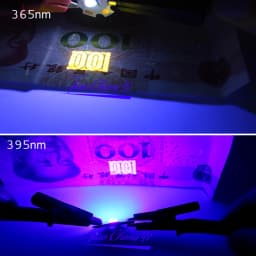 10pcs 3W UV Purple LED Ultraviolet Bulbs Lamp SMD 365nm 375nm 380nm 385nm 395nm 405nm 420nm with 20mm PCB Aluminum substrate
