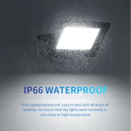 LED Flood Light IP66 Waterproof AC220V 10W 20W 30W 50W 100W 150W 200W 300W Spotlight Garden Street Gate Wall Floodlights Outdoor