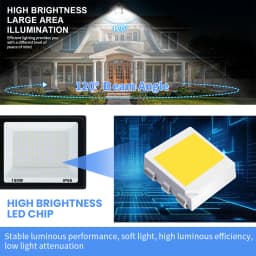 LED Flood Light IP66 Waterproof AC220V 10W 20W 30W 50W 100W 150W 200W 300W Spotlight Garden Street Gate Wall Floodlights Outdoor