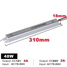 DC12V/24V Ultrathin Switching Power AC 220V LED Driver Power Supply Lighting Transformer For LED Strip 24W 36W 48W 60W 72W 100W