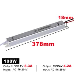 DC12V/24V Ultrathin Switching Power AC 220V LED Driver Power Supply Lighting Transformer For LED Strip 24W 36W 48W 60W 72W 100W