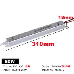 DC12V/24V Ultrathin Switching Power AC 220V LED Driver Power Supply Lighting Transformer For LED Strip 24W 36W 48W 60W 72W 100W