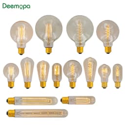 2-8pcs Dimmable Edison Light Bulb E27 40W 220V Retro Vintage Edison Bulb Incandescent Ampoule Bulbs Vintage Edison Lamp Light