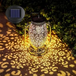 Solar Panel with LED Lantern Light Lid Solar Lights Top Replacement Part for Outdoor Hanging Lanterns DIY Table Lights Decor