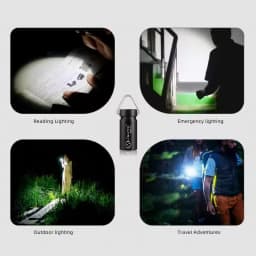 4.5G Mini Aluminum Alloy Flashlight Small Torch Waterproof Camping Light White Light Outdoor Survival Tool Portable Pocket Keych