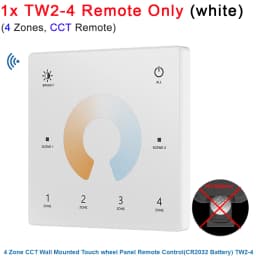 Skydance PK2(G) PF2(G) T12-K T12 T12-1 T22 TW2 TW2-4 RK2 1 4Zone 2.4G Wireless RF Color Temperature Wall Mount Remote for CCT