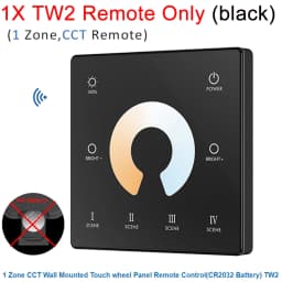 Skydance PK2(G) PF2(G) T12-K T12 T12-1 T22 TW2 TW2-4 RK2 1 4Zone 2.4G Wireless RF Color Temperature Wall Mount Remote for CCT