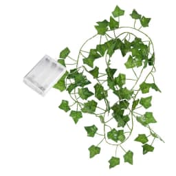 Simulation Flower Greenery String Lights Artificial Plant Garland LED Ambient Light Holiday Wedding Party Indoor Room Decoration
