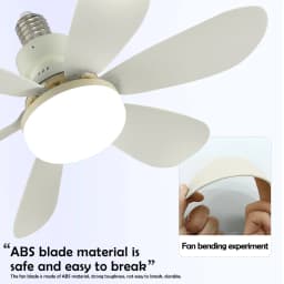 20-40W LED CeIling Fan Light E26 E27 Base Wireless Remote Smart Fan 3 Adjustable with Lighting Modes for Living Room Home Fans