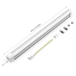 Hospital Garage Lighting Super Bright LED Light Tube T5 (85-265V / T8 (Only 220V)) -1 Lamp Bulb with Screws Ceiling Mounted