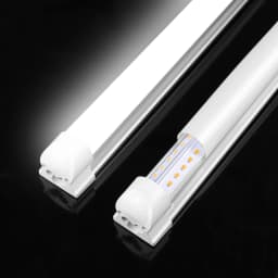 Hospital Garage Lighting Super Bright LED Light Tube T5 (85-265V / T8 (Only 220V)) -1 Lamp Bulb with Screws Ceiling Mounted