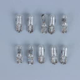 10Pcs 12V 3W T6.5 Car Dashboard Instrument Panel Light Indicator Light High Temperature Resistant Lighting Accessories
