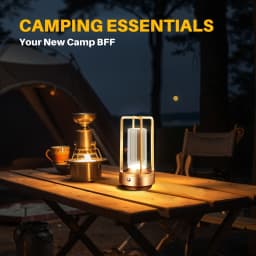 GGbingo Cordless Led Table Lamp Mood Desk Lamps Outdoor Camping Atmosphere Lighting Cofffe Shop Decoration Night Lights