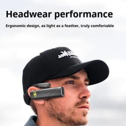 2025 New Multifunctional Outdoor Flashlight Ultra Light Ear Strap Headlamp Rechargeable Waterproof Camping Hiking Fishing Torch