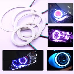 WS2812B LED Pixel Ring 18/36/54/72/90Leds Individually Addressable WS2811 Built-in IC Smart DC5V Rgb FCOB PCB