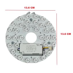 IRALAN 3-Color Intelligent LED Chip Board for Ceiling Lights IRALAN Easy Installation AC 85-265V Wide Voltage Support