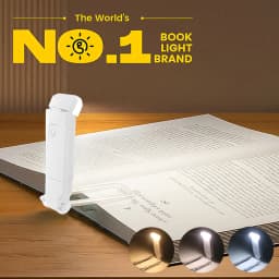 Mini LED Clip Book Light Reading Lights Portable USB Rechargeable Eye Protection Night Lamp Desk Lamp Bookmark Read Book Lamps