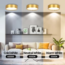 LED Ceiling Light Surface Mounted Downlight 5W 10W 15W Spot Led Light Ultra Thin 3 Color Panel Lamp for Living Room Home Decor