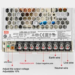 5A 10A 20A 40A 50A Lighting Transformers AC110V/220V To DC12V/24V Power Supply Adapter For Indoor LED Strip Light Switch Driver