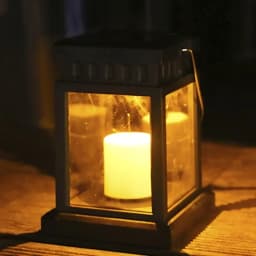Solar Palace Lantern Hanging Candle Lamp Outdoor LED Waterproof Lights for Garden Patio Yard Lawn Landscape Vintage Lantern Deco